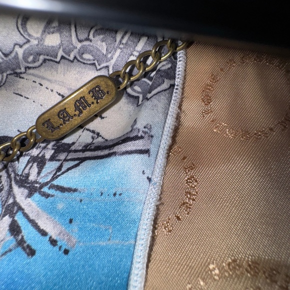 L.A.M.B. Gwen Stefani Balmacaan Camel long wool jacket - Picture 9 of 10